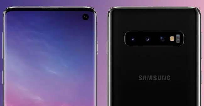 fondo de pantalla del Samsung Galaxy S10