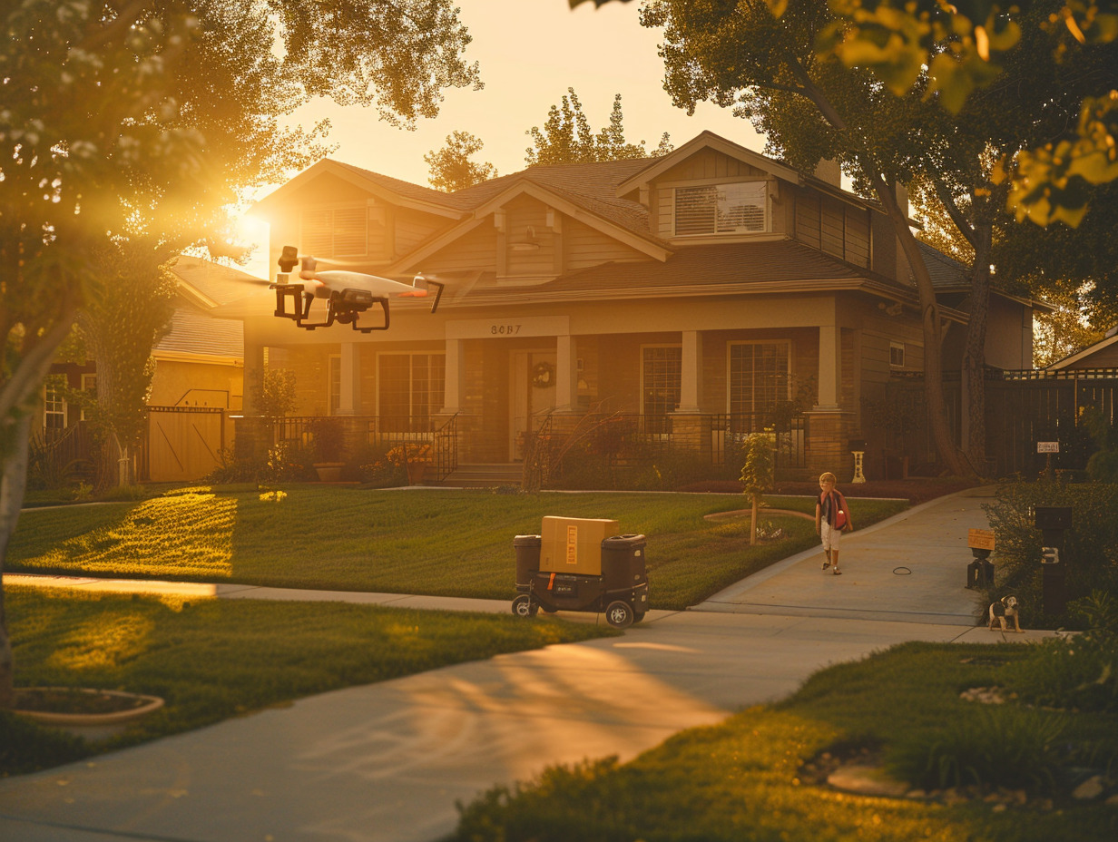 livraison drone